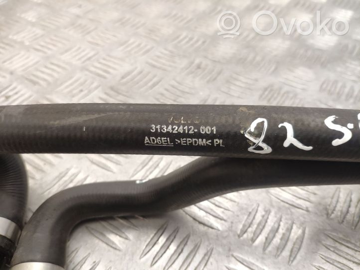 Volvo S60 Conduite / tuyau de toit convertible 31342412