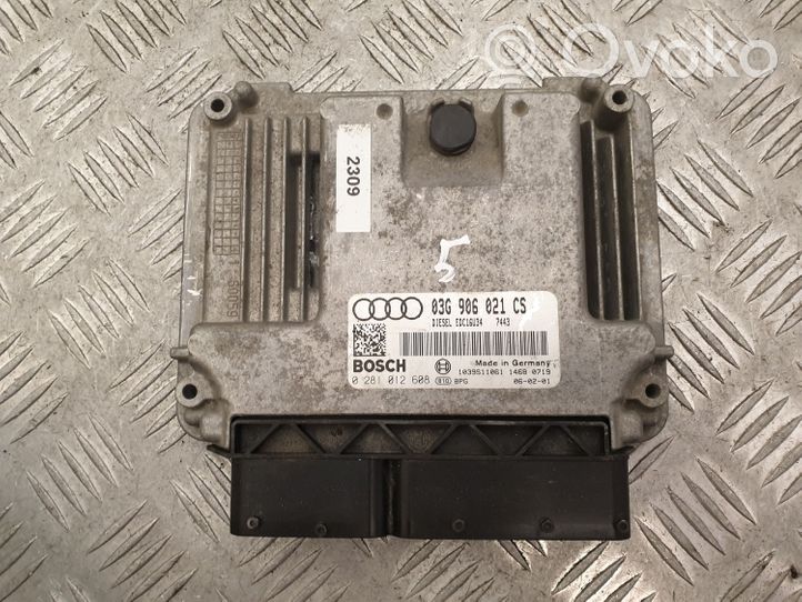 Audi A3 S3 8P Engine control unit/module 03G906021CS