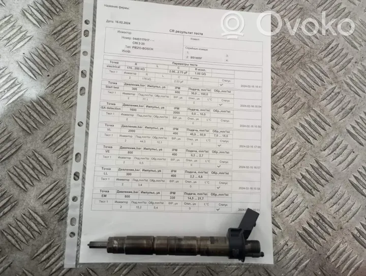 BMW 5 GT F07 Injecteur de carburant 7805430