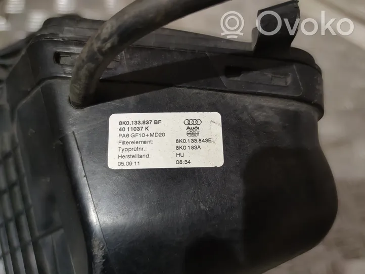 Audi A4 S4 B8 8K Коробка воздушного фильтра 8K0133837BF