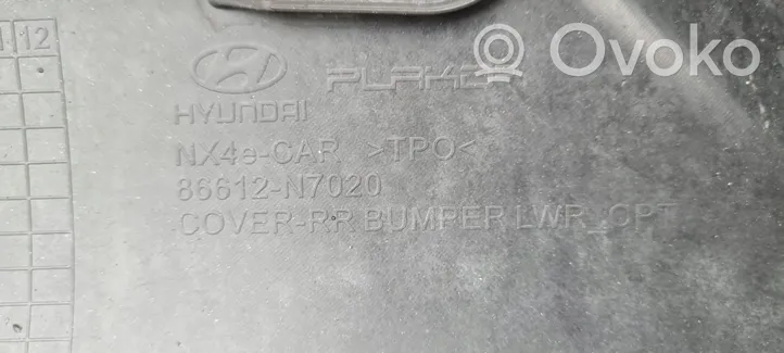 Hyundai Tucson IV NX4 Zderzak tylny 86612N7020