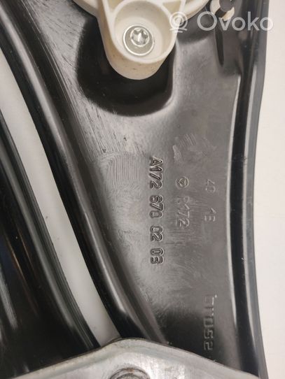 Mercedes-Benz SLK R172 Mechanizm podnoszenia szyby tylnej bez silnika A1726700203