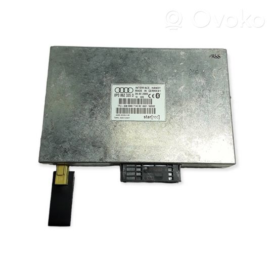 Audi A4 S4 B7 8E 8H Moduł / Sterownik Bluetooth 8P0862335D