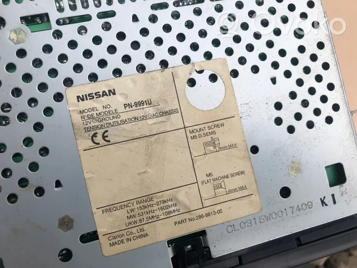 Nissan Primera Panel / Radioodtwarzacz CD/DVD/GPS PN9991U