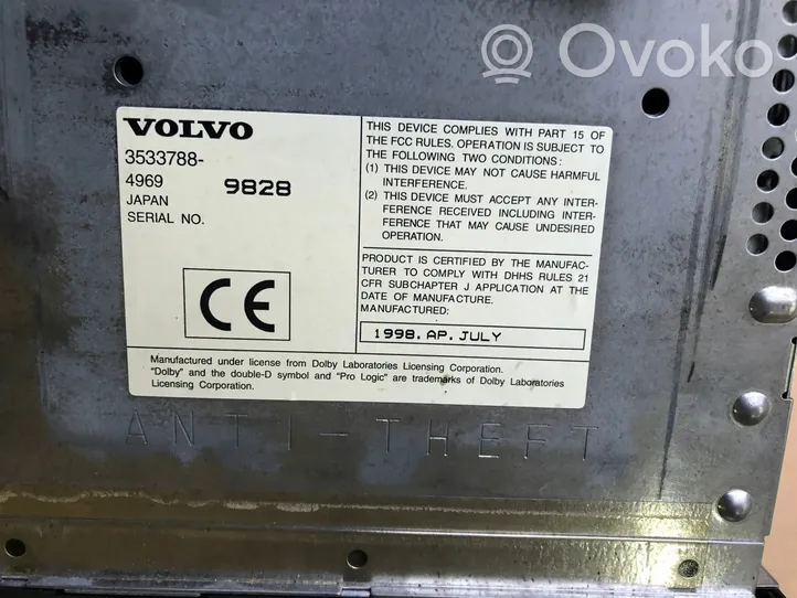 Volvo 850 Unité principale radio / CD / DVD / GPS 3533788