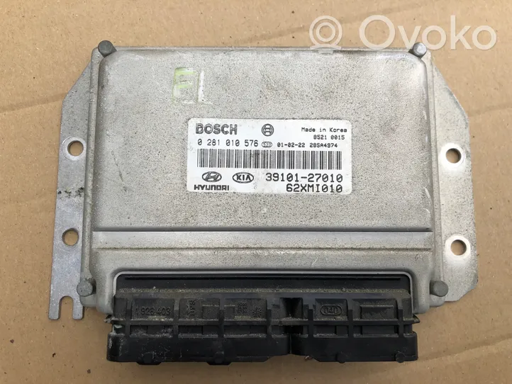 Hyundai Elantra Calculateur moteur ECU 0281010576