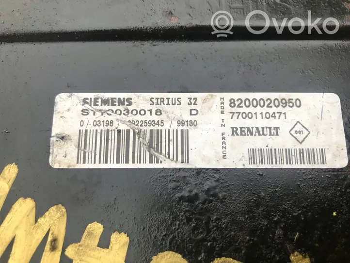 Renault Megane I Calculateur moteur ECU 7700110471