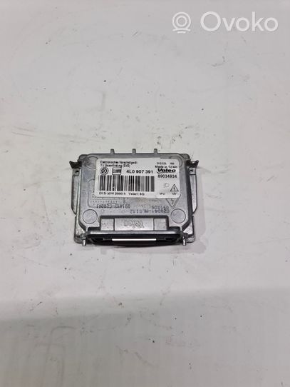 Audi Q7 4L Ajovalojen virranrajoitinmoduuli Xenon 4L0907391