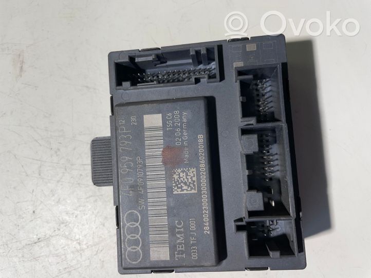 Audi A6 Allroad C6 Oven ohjainlaite/moduuli 4F0959793P