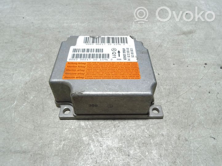 Mercedes-Benz S W220 Module de contrôle airbag 0285001215