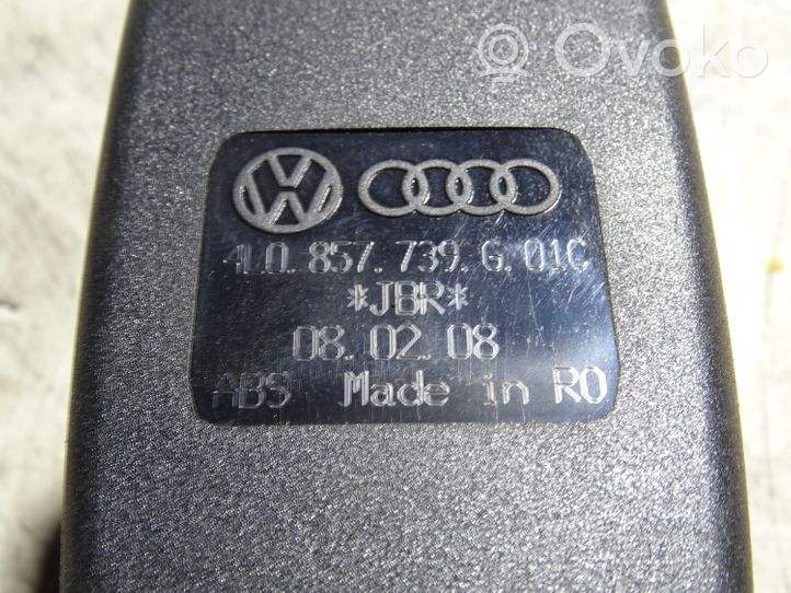 Audi Q7 4L Fibbia della cintura di sicurezza centrale (posteriore) 4L0857739G