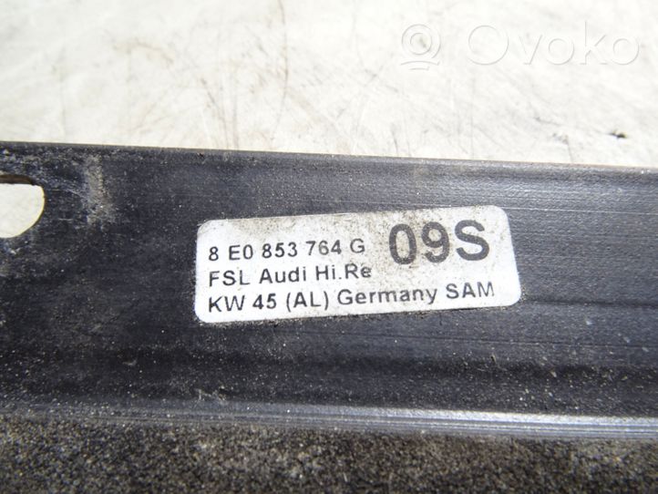 Audi A4 S4 B7 8E 8H Listón embellecedor de la ventana de la puerta trasera 8E0853764G