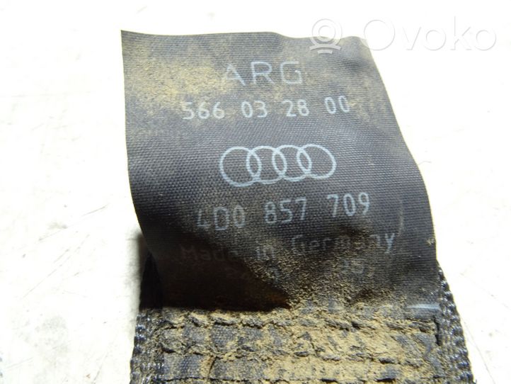 Audi A8 S8 D2 4D Ceinture de sécurité arrière 4D0857709