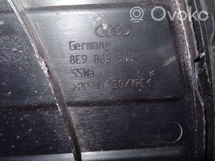 Audi A4 S4 B7 8E 8H Vararenkaan osion verhoilu 8E9863547