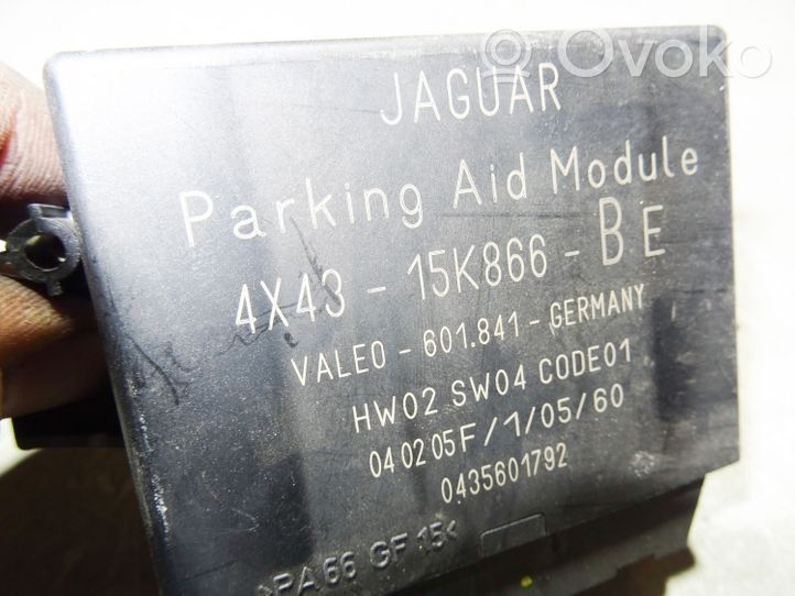 Jaguar X-Type Unité de commande, module PDC aide au stationnement 4X4315K866BE