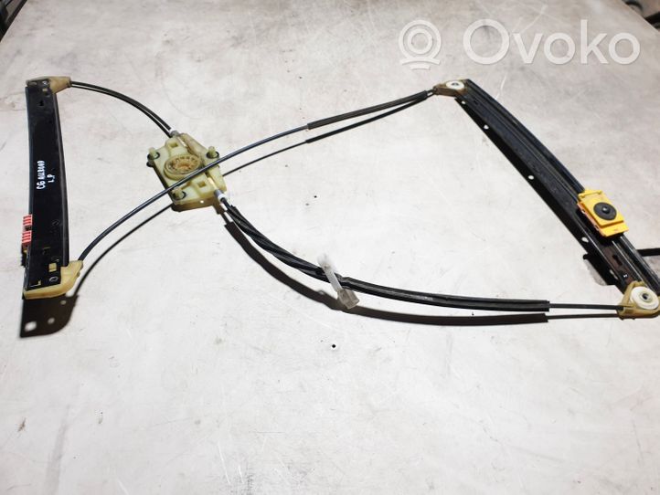 Audi A6 Allroad C6 Front window lifting mechanism without motor 4F0837462D