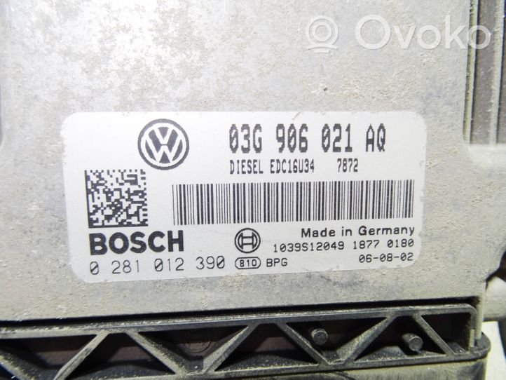 Volkswagen Caddy Sterownik / Moduł ECU 03G906021AQ