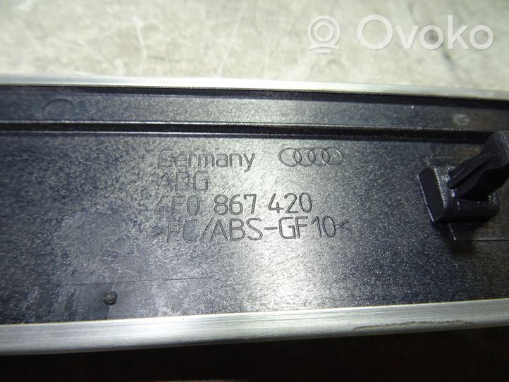 Audi A6 S6 C6 4F Takaoven verhoilu (käytetyt) 4F0867420