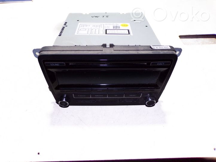 Volkswagen Transporter - Caravelle T5 Panel / Radioodtwarzacz CD/DVD/GPS 5M0035186J