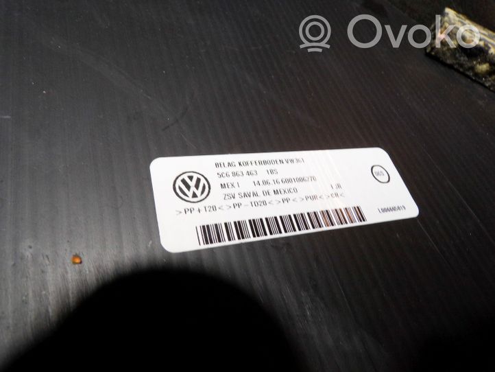 Volkswagen Jetta VI Tappetino di rivestimento del bagagliaio/baule 5C6863463