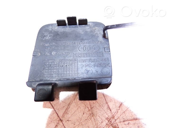 Audi A4 S4 B9 Tapa para gancho de arrastre parachoques trasero 8W5807441