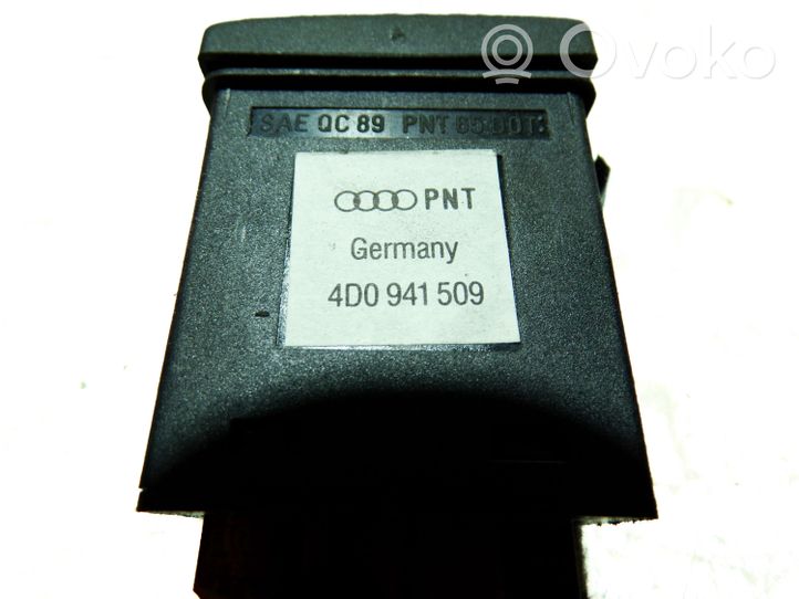 Audi A8 S8 D2 4D Hazard light switch 4D0941509