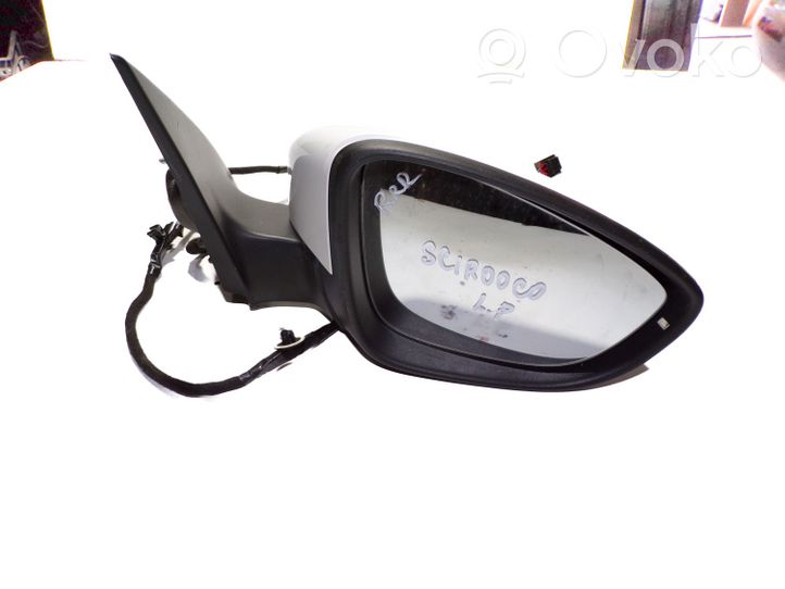 Volkswagen Scirocco Front door electric wing mirror 1K8857934A