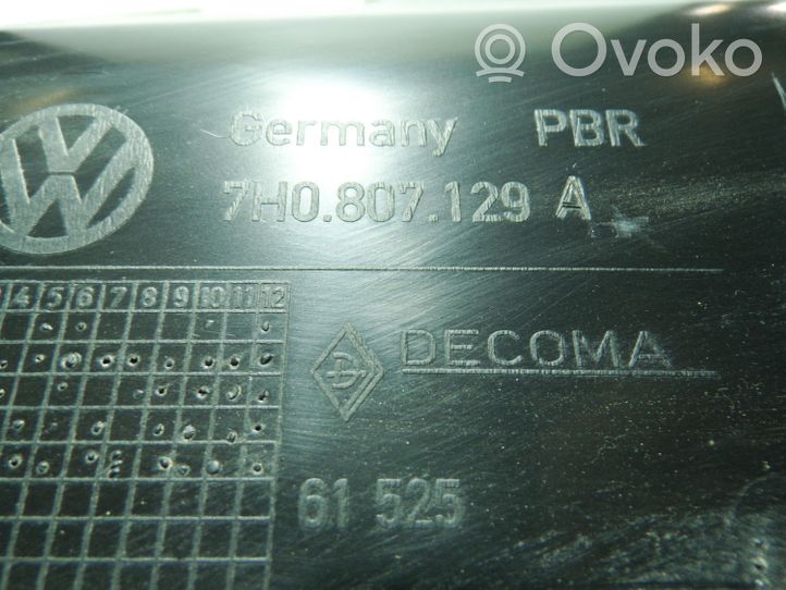 Volkswagen Transporter - Caravelle T5 Support de pare-chocs arrière 7H0807129A