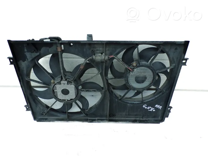 Volkswagen Golf Plus Ventilateur de refroidissement de radiateur électrique 1K0121207T