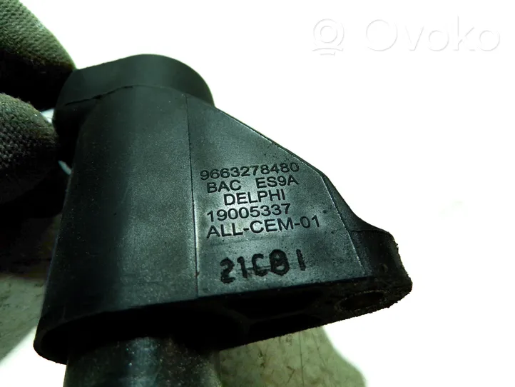 Citroen C5 High voltage ignition coil 9663278480