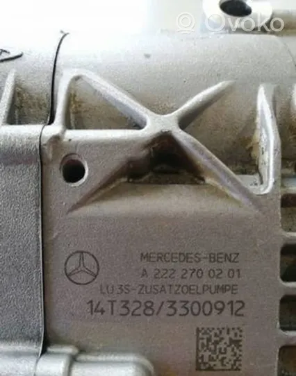 Mercedes-Benz S W222 Öljypumppu A2222700201