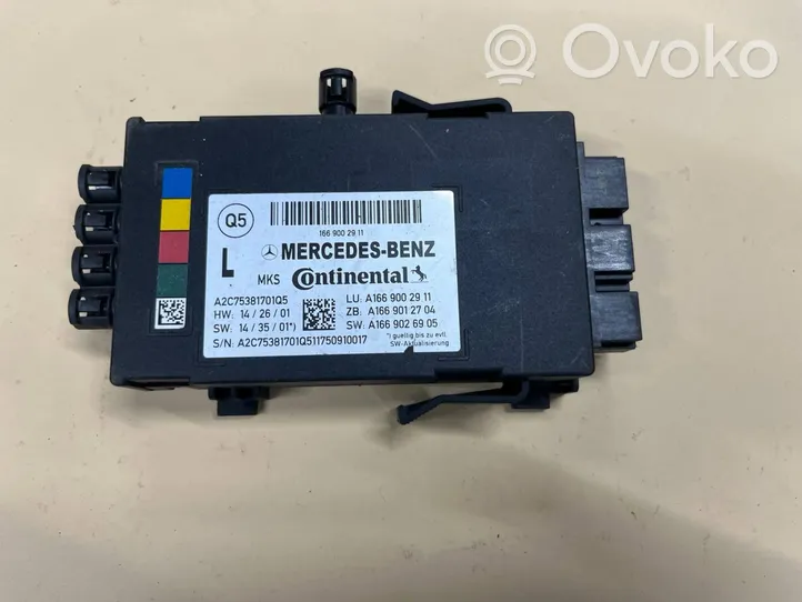 Mercedes-Benz GLE (W166 - C292) Seat control module A1669002911