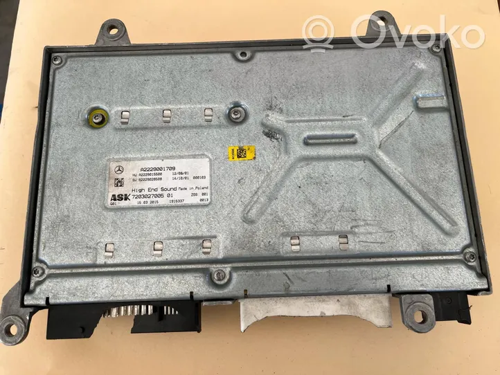 Mercedes-Benz S W222 Amplificatore A2229001709