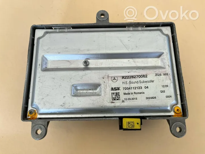 Mercedes-Benz S C217 Amplificatore A2228270062