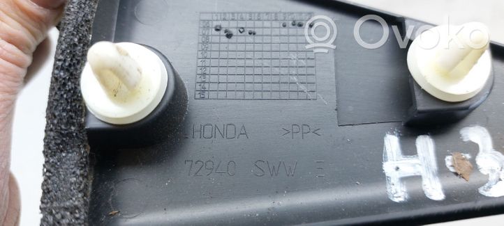 Honda CR-V Moulure de porte arrière 72940SWW