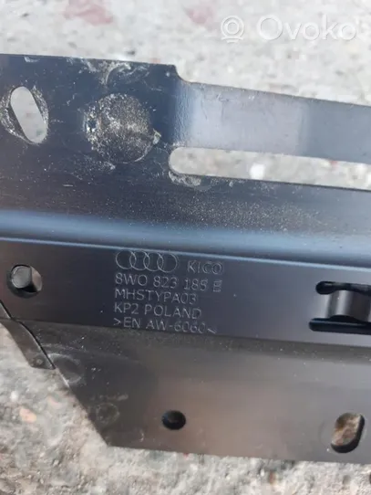 Audi A4 S4 B9 Rygiel / Zaczep zamka pokrywy przedniej / maski silnika 8W0823185E