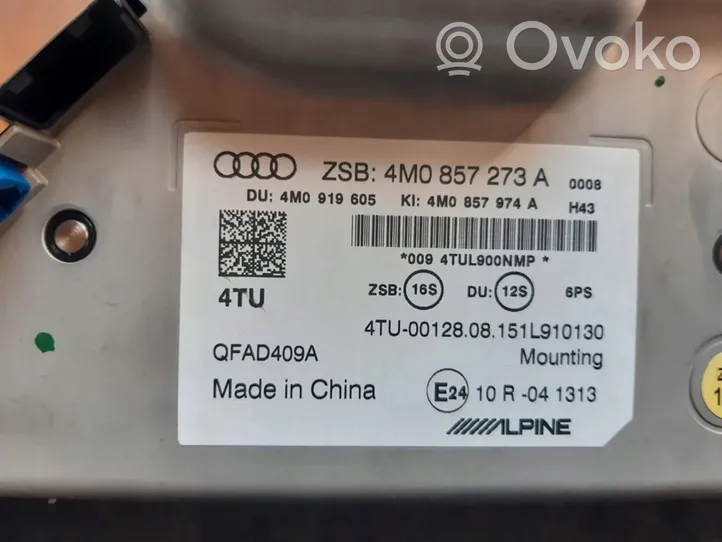 Audi Q7 4M Bildschirm / Display / Anzeige 4M0857273A