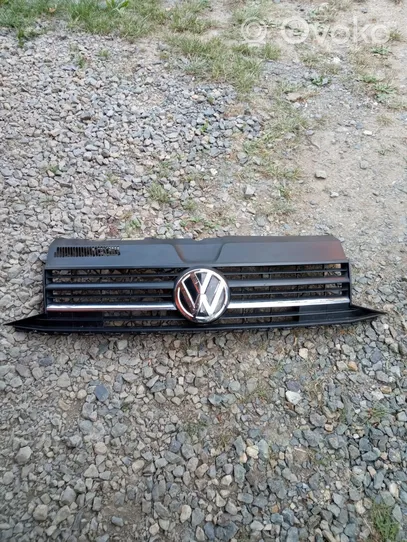 Volkswagen Transporter - Caravelle T6 Grille calandre supérieure de pare-chocs avant 7E0853651