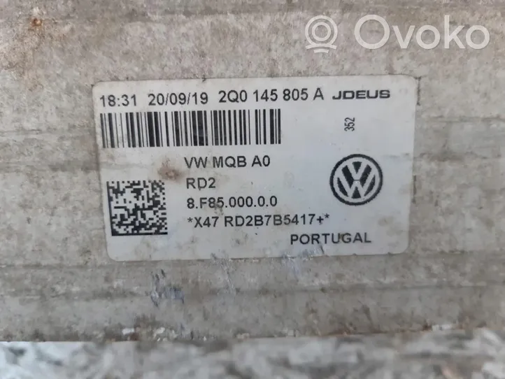 Volkswagen Polo VI AW Chłodnica powietrza doładowującego / Intercooler 2Q0145805A