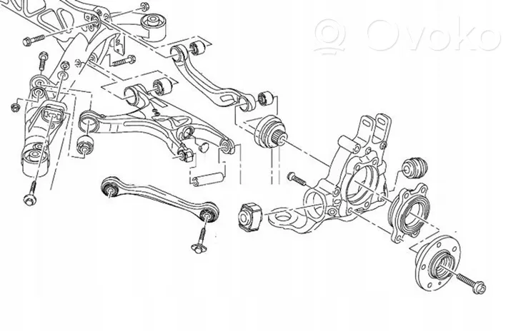 Volkswagen Golf VII Braccio di controllo sospensione anteriore WAHACZ-5364