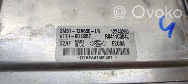 Ford Focus Sterownik / Moduł ECU 3M5112A650LB