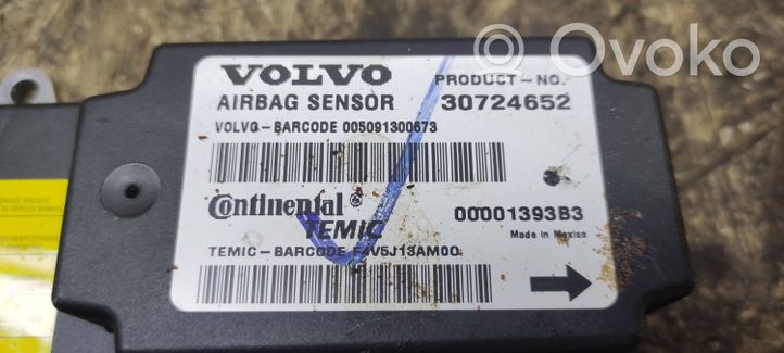 Volvo V50 Centralina/modulo airbag 30724652