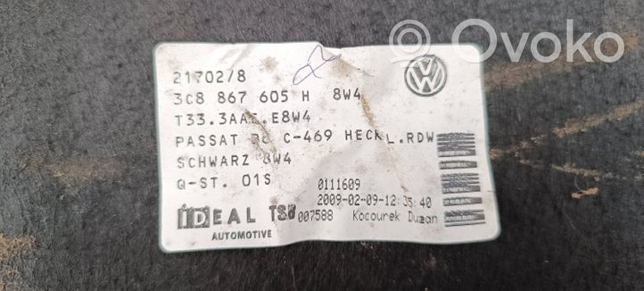 Volkswagen PASSAT CC Rivestimento portellone posteriore/bagagliaio 3C8867605H