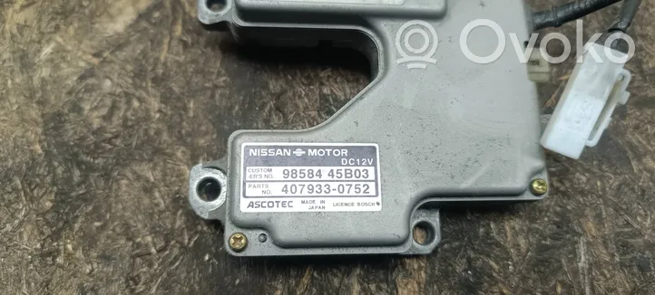 Nissan Micra Module de contrôle airbag 9858445B03