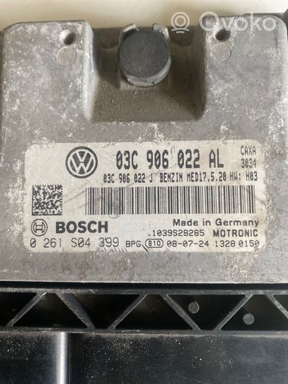 Volkswagen Scirocco Moottorin ohjainlaite/moduuli 03C906022AL