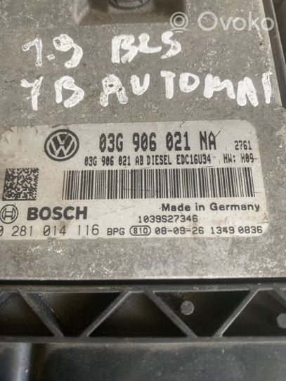 Volkswagen Golf V Dzinēja vadības bloks 03G906021NA