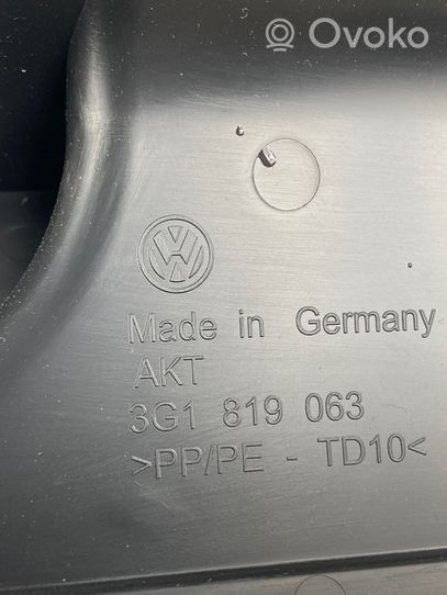 Volkswagen PASSAT B8 Kanał powietrzny kabiny 3G1819063