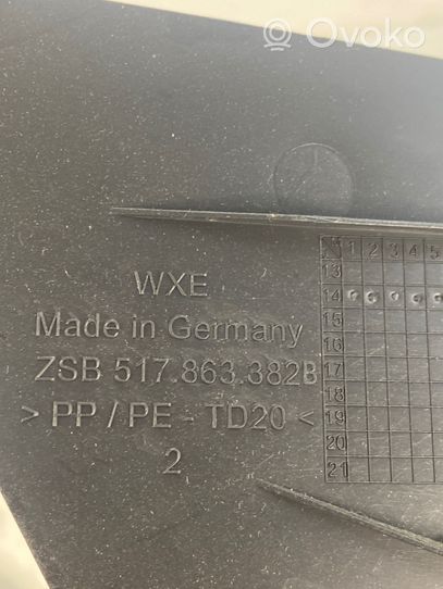 Volkswagen Golf Sportsvan Muu keskikonsolin (tunnelimalli) elementti 517863382B