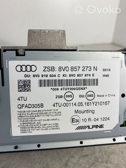 Audi A3 S3 8V Ekranas/ displėjus/ ekraniukas 8V0857273N