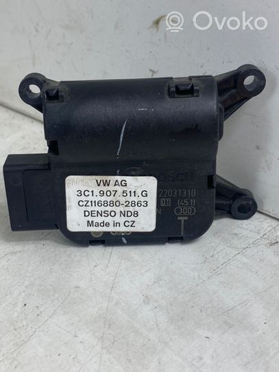 Volkswagen Touran II Air flap motor/actuator 3C1907511G